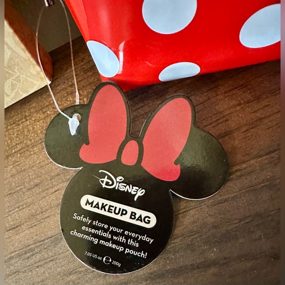 Disney Parks Minnie Mouse Makeup Bag + Disney Character 4x6 Photo Frame Bundle - Picture 6 of 8